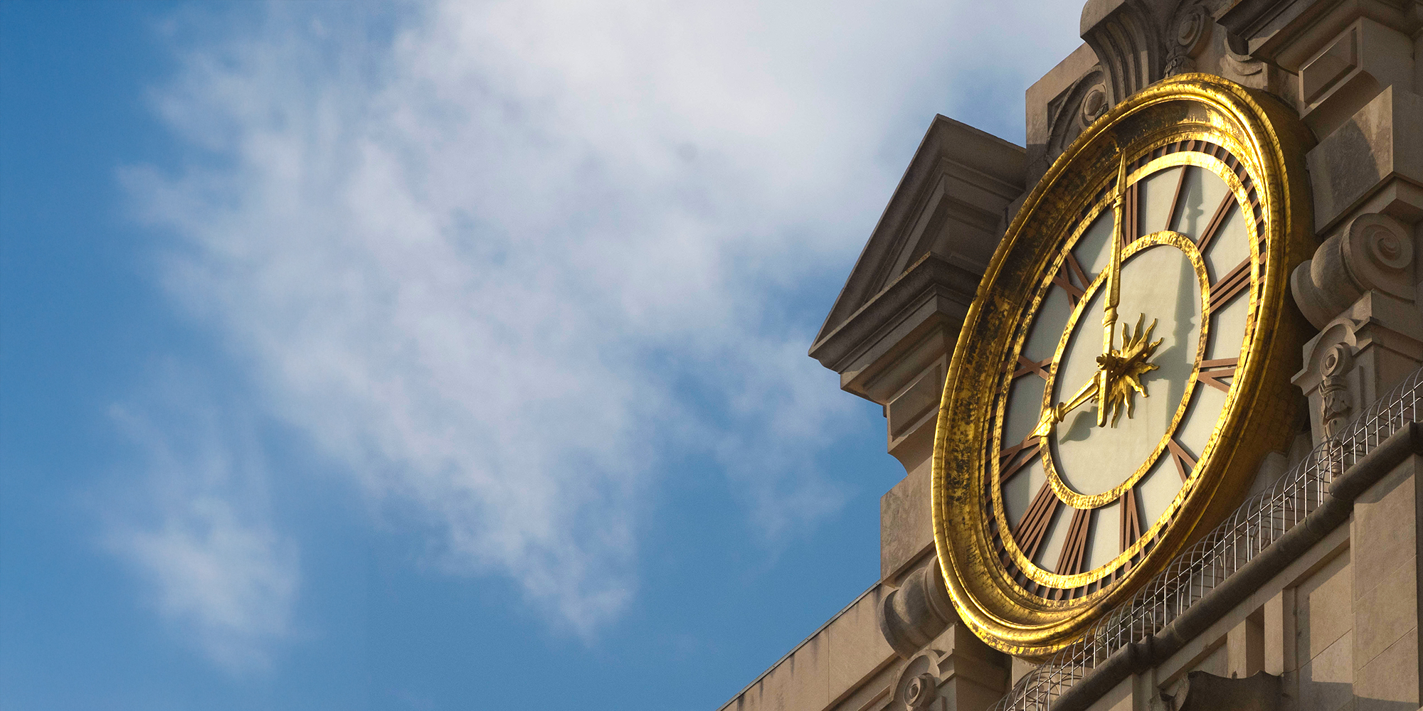 Tower and clouds from the west in the morning 2019 Tower clouds from the west morning day daytime low angle closeup of clock